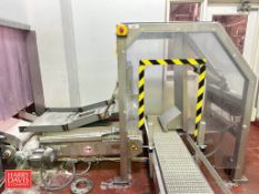 GEA S/S Bag Kicker, Model: 05153, S/N: SN05153 with S/S Framed Conveyor: 52