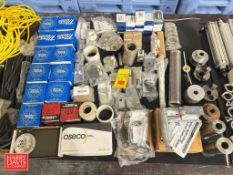 Assorted NEW and other Silo Parts, Including: Sprockets, Oil Seals, Valves, Springs, Couplings and