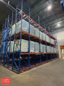 Sections: 3-Deep Pallet Racking: (6) 8’ × 150