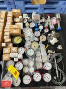 Assorted NEW and other Anderson Gauges, Including: Pressure and Temperature - Rigging Fee: $50