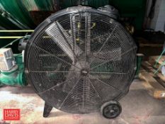 Uline Portable Shop Fan: 3' Diameter - Rigging Fee: $50