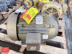 Super E 15 HP 3,525 RPM Motors - Rigging Fee: $100