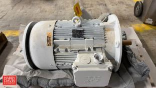 2023 Siemens Electric 15 HP Motor - Rigging Fee: $100