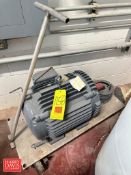 Baldor 30 HP 1,770 RPM Motor with S/S Cart - Rigging Fee: $200