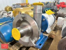 Fristam Centrifugal Pump with Baldor 15 HP 3,500 RPM Motor - Rigging Fee: $100