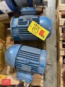 Weg 5 HP Motors - Rigging Fee: $100