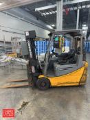 2019 Jungheinrich 3,650 LB Capacity Electric Fork Truck, Model: EFG220, S/N: FN606449 with 3-Stage
