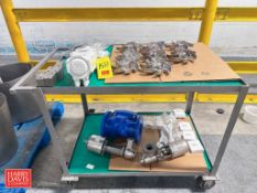 (8) S/S Impellers, Allen-Bradley Servo Motor, (2) S/S Air Valves, NEW Swing-Flex Valve, Air Valve