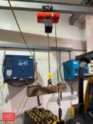 Lodestar CM 2-Ton Chain Hoist - Rigging Fee: $200