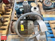 Centrifugal Pump with Baldor 10 HP 3,500 RPM Motor, Baldor 50 HP 1,780 RPM Motor and (4) Right Angle