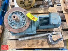 Eurodrive Right Angle Drive with Variable Speed 2.4/4.5 HP 850/1,740 RPM Motor - Rigging Fee: $100