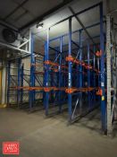 Sections: 5-Deep, Drive-In Pallet Racking: 4’ x 20’ - Rigging Fee: $1,000