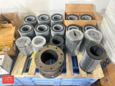Assorted Intake Filters and Expansion Joint - Rigging Fee: $50