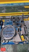 Assorted S/S Depositing Funnels, Fittings and Screens - Rigging Fee: $100