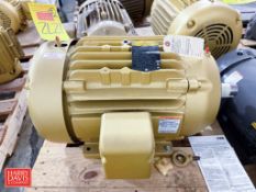 Baldor 15 and 20 HP 1,795 and 3,520 RPM Motors - Rigging Fee: $200