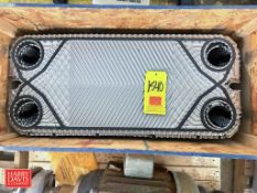 Assorted Plate Heat Exchanger Plates - Rigging Fee: $100