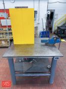 Steel Shop Bench: 4’ x 4’ with Morgan Milwaukee 5