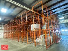 Sections: Drive-In Pallet Racking: (10) Deep x 16’ Height - Rigging Fee: $5,200
