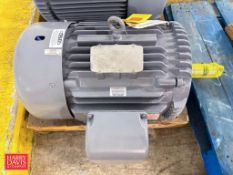 Baldor 30 HP 1,760 RPM Motor - Rigging Fee: $100