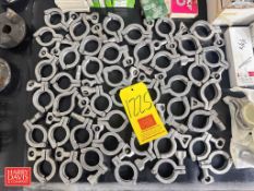 S/S Clamps: 1.5” Diameter - Rigging Fee: $50