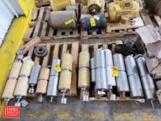 Pallets: Assorted Magnetic Conveyor Drives - Rigging Fee: $100