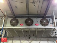 Vilter Chillers: (2) 3-Fan, (1) 2-Fan - Rigging Fee: $2,950