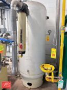 Vertical Air Receiver 165 PSI @ 400° F - Rigging Fee: $550