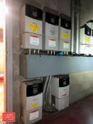 Allen-Bradley PowerFlex Variable-Frequency Drives: (5) 450 HP 700 and (1) 15 HP 70