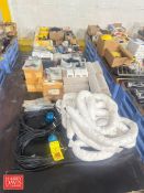 Assorted New and other Bag Presenter Parts, Silo Seals, Mettler Toledo Belts, Weber Rewind Motors