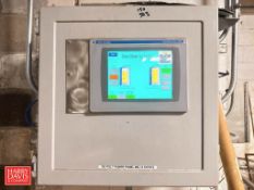 Allen-Bradley PanelView Plus 1000 Touch Screen HMI, SLC 5/04 CPU with (3) I/Os, (6) Mac Solenoids