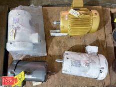 Baldor 5-10 HP 1,750-3,485 RPM Motors - Rigging Fee: $200