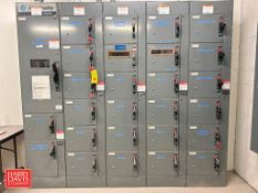 Allen-Bradley Centerline Bulletin 2100 MCC, S/N: BXLR93/1 with 600 Horizontal and 300 Vertical Amps