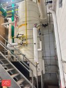 Vilter 150 PSI Vertical Low Pressure Ammonia Receiver - Rigging Fee: $9,000