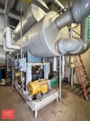 Vilter Ammonia Water Chiller with (3) Pumps: Mounted on Skid - Rigging Fee: $3,500