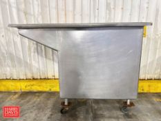 Portable S/S Trough - Rigging Fee: $150