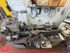 Logan 6561-H Metal Lathe - Rigging Fee: $600