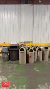 Trash Cans - Rigging Fee: $150