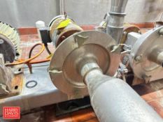 Fristam Centrifugal Pump, Model: FP3551-225 with Baldor 10 HP 1,770 RPM Motor (Subject to BULK BID