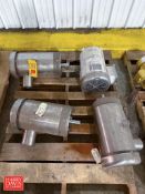 Baldor and Leeson 10 HP, up to 3,500 RPM Motors - Rigging Fee: $200