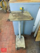 Steel Bench: 1' × 1’ - Rigging Fee: $100