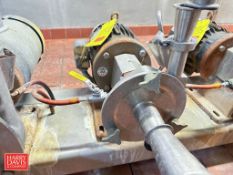 Fristam Centrifugal Pump with Baldor 5 HP 3,480 RPM Motor (Subject to BULK BID: Lot 1023)