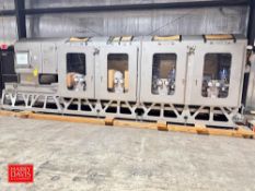 NEW JBT DSI 800 Waterjet Portioning System, S/N: 888S6-4612 with Cutting Heads, NEW Dual Servo Pump