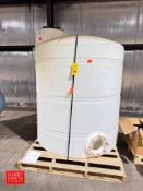 NEW INDELCO 1,000 Gallon Vertical Plastic Tank - Rigging Fees: $250