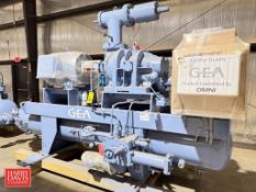 NEW GEA 200 HP Screw Ammonia Compressor, Model: 400GLX, S/N: 20705-001-1-01-01 with GEA Omni Control