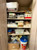 Spare Parts Cabinet, Including: V-Belts, Power Supply Boards, Manuals and Spark Igniters