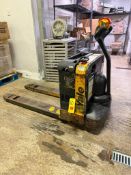 Yale 4,000 LB Capacity Electric Pallet Jack, Model: MPB040-EN24T2748, S/N: B827N21333D