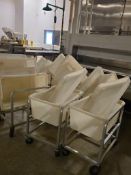 Poly Food Bins with Lids and Portable Carts - Rigging Fee: $120