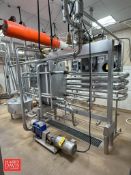 Alfa Laval 50,000 LB Per/Hr HTST System with Plate Heat Exchanger, Model: H7-RC, S/N: 4163