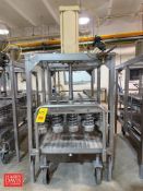 Kusel 60-Head Longhorn Cheese Presses, S/N: 480 LHVS-60-128