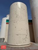 DCI 10,000 Gallon S/S Silo, S/N: 72J468 with Horizontal Agitator